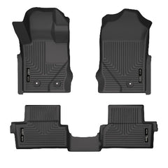 Husky Liners 95311 Weatherbeater Series Front and 2nd Seat Floor Liners Black