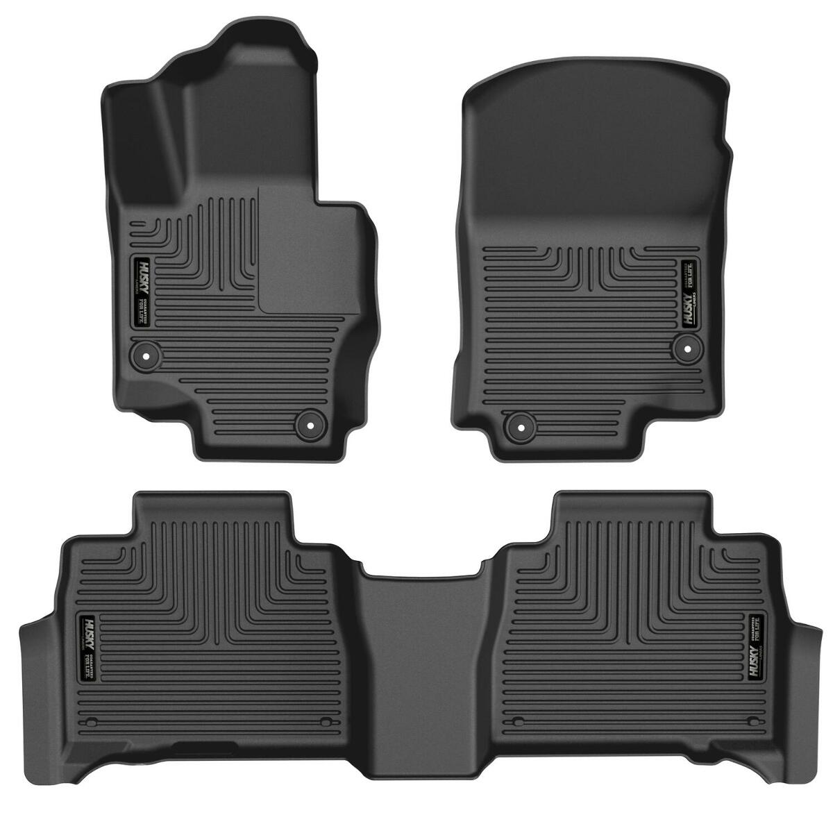 Husky Liners 95491 Weatherbeater - Front & 2nd Seat Floor Liners