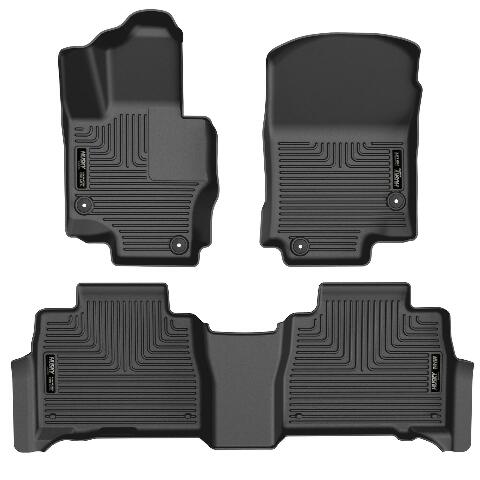 Husky Liners 95491 Weatherbeater - Front & 2nd Seat Floor Liners