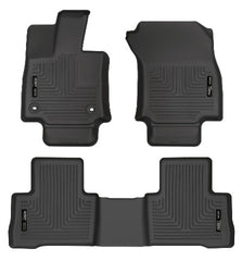 Husky Liners 95511 Weatherbeater Series Front and 2nd Seat Floor Liners (Footwell Coverage) Black