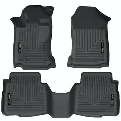 Husky Liners 95541 Weatherbeater Series Front and 2nd Seat Floor Liners Black