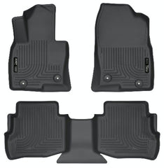 Husky Liners 95611 Weatherbeater Series Front and 2nd Seat Floor Liners Black
