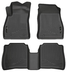 Husky Liners 95631 Weatherbeater Series Front and 2nd Seat Floor Liners Black