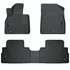 Husky Liners 95691 Weatherbeater Series Front and 2nd Seat Floor Liners Black