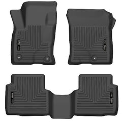 Husky Liners 95721 Weatherbeater Series Front and 2nd Seat Floor Liners Black