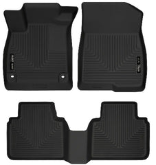 Husky Liners 95741 Weatherbeater Series Front and 2nd Seat Floor Liners Black