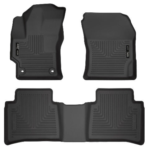 Husky Liners 95751 Weatherbeater Series Front and 2nd Seat Floor Liners Black