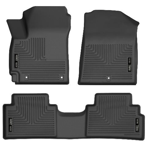 Husky Liners 95761 Weatherbeater Series Front and 2nd Seat Floor Liners Black