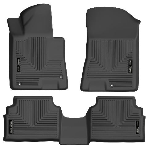 Husky Liners 95771 Weatherbeater Series Front and 2nd Seat Floor Liners Black