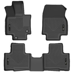 Husky Liners 95791 Weatherbeater Series Front and 2nd Seat Floor Liners Black