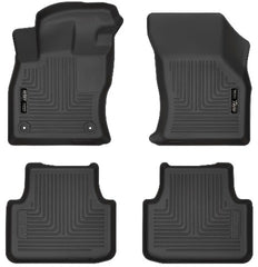 Husky Liners 95831 Weatherbeater Series Front and 2nd Seat Floor Liners Black