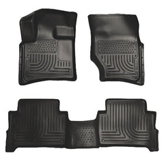 Husky Liners 96421 Weatherbeater Series Front and 2nd Seat Floor Liners Black
