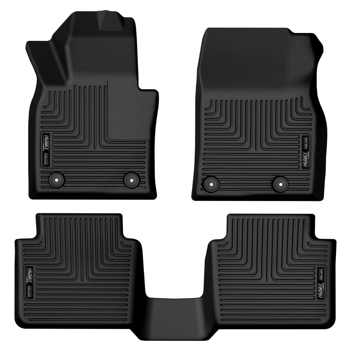 Husky Liners 96621 Weatherbeater - Front & 2nd Seat Floor Liners