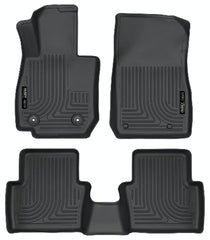 Husky Liners 96701 Weatherbeater Series Front and 2nd Seat Floor Liners Black