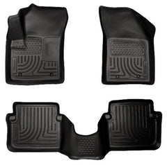 Husky Liners 98091 Weatherbeater Series Front and 2nd Seat Floor Liners Black