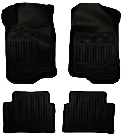 Husky Liners 98101 Weatherbeater Series Front and 2nd Seat Floor Liners Black