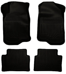 Husky Liners 98101 Weatherbeater Series Front and 2nd Seat Floor Liners Black