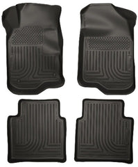 Husky Liners 98111 Weatherbeater Series Front and 2nd Seat Floor Liners Black