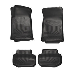 Husky Liners 98121 Weatherbeater Series Front and 2nd Seat Floor Liners Black