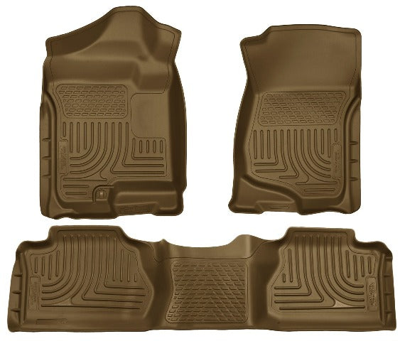 Husky Liners 98263 Weatherbeater Series Front and 2nd Seat Floor Liners Tan