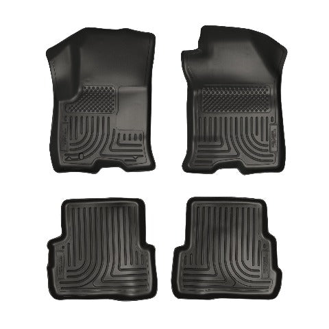 Husky Liners 98311 Weatherbeater Series Front and 2nd Seat Floor Liners Black