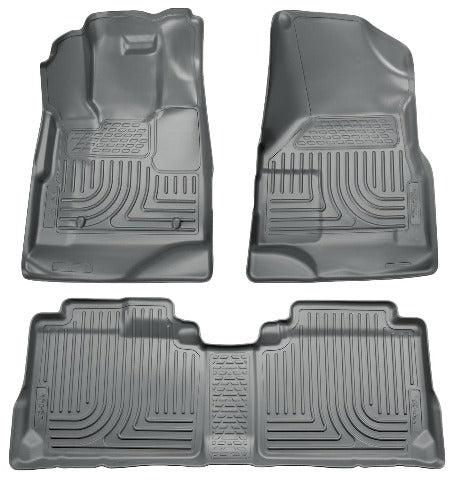 Husky Liners 98352 Weatherbeater Series Front and 2nd Seat Floor Liners Grey