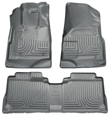 Husky Liners 98352 Weatherbeater Series Front and 2nd Seat Floor Liners Grey