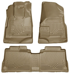 Husky Liners 98353 Weatherbeater Series Front and 2nd Seat Floor Liners Tan