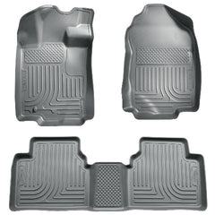 DISCONTINUED - Husky Liners 98362 Weatherbeater Series Front and 2nd Seat Floor Liners Grey