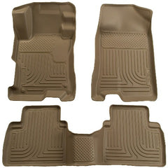 DISCONTINUED - Husky Liners 98413 Weatherbeater Series Front and 2nd Seat Floor Liners Tan