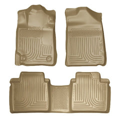 Husky Liners 98513 Weatherbeater Series Front and 2nd Seat Floor Liners Tan