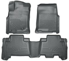 Husky Liners 98571 Weatherbeater Series Front and 2nd Seat Floor Liners Black