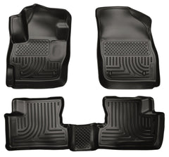 Husky Liners 98631 Weatherbeater Series Front and 2nd Seat Floor Liners Black