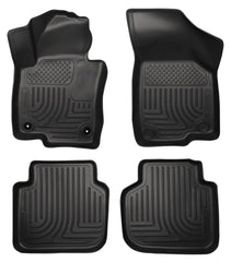 Husky Liners 98681 Weatherbeater Series Front and 2nd Seat Floor Liners Black