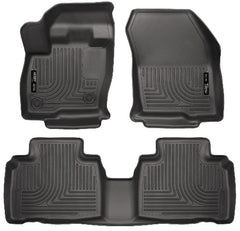 Husky Liners 98781 Weatherbeater Series Front and 2nd Seat Floor Liners Black