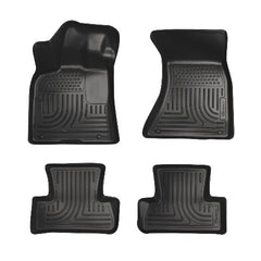 Husky Liners 98821 Weatherbeater Series Front and 2nd Seat Floor Liners Black