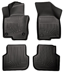 Husky Liners 98831 Weatherbeater Series Front and 2nd Seat Floor Liners Black