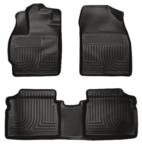 Husky Liners 98921 Weatherbeater Series Front and 2nd Seat Floor Liners Black