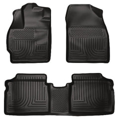 Husky Liners 98921 Weatherbeater Series Front and 2nd Seat Floor Liners Black