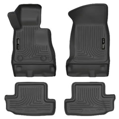 Husky Liners 99121 Weatherbeater Series Front and 2nd Seat Floor Liners Black
