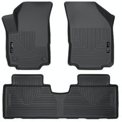 Husky Liners 99131 Weatherbeater Series Front and 2nd Seat Floor Liners Black