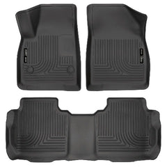 Husky Liners 99141 Weatherbeater Series Front and 2nd Seat Floor Liners Black