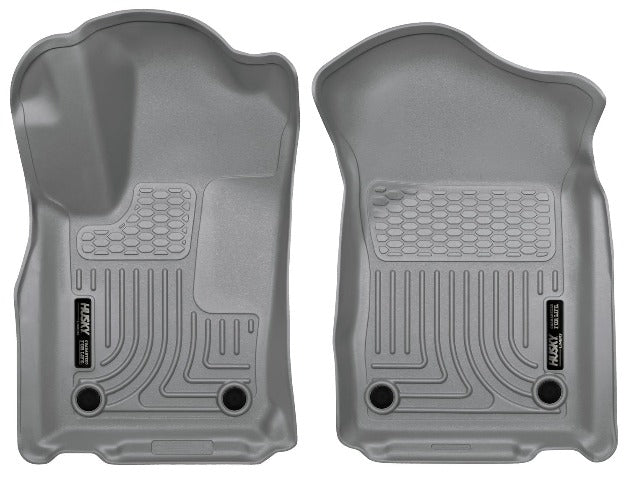 DISCONTINUED - Husky Liners 99152 Weatherbeater Series Front and 2nd Seat Floor Liners Grey
