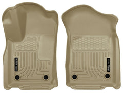Husky Liners 99153 Weatherbeater Series Front and 2nd Seat Floor Liners Tan