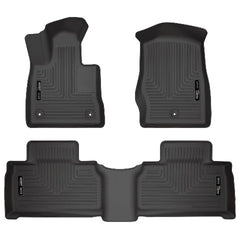 Husky Liners 99321 Weatherbeater Series Front and 2nd Seat Floor Liners Black
