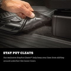 Husky Liners 99381 Weatherbeater Series Front and 2nd Seat Floor Liners Black