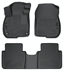 Husky Liners 99401 Weatherbeater Series Front and 2nd Seat Floor Liners Black