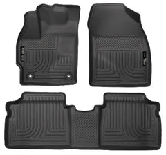 Husky Liners 99511 Weatherbeater Series Front and 2nd Seat Floor Liners Black