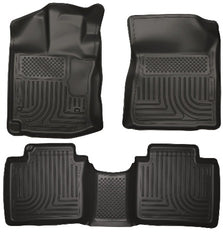 Husky Liners 99541 Weatherbeater Series Front and 2nd Seat Floor Liners Black