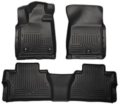 Husky Liners 99561 Weatherbeater Series Front and 2nd Seat Floor Liners (Footwell Coverage) Black
